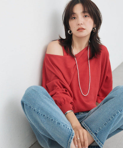 【A・MONN】【可成套穿著】tank KNIT
