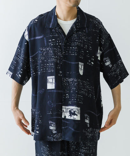 PORTER CLASSIC ALOHA SHIRTS DRIVEIN THEATER