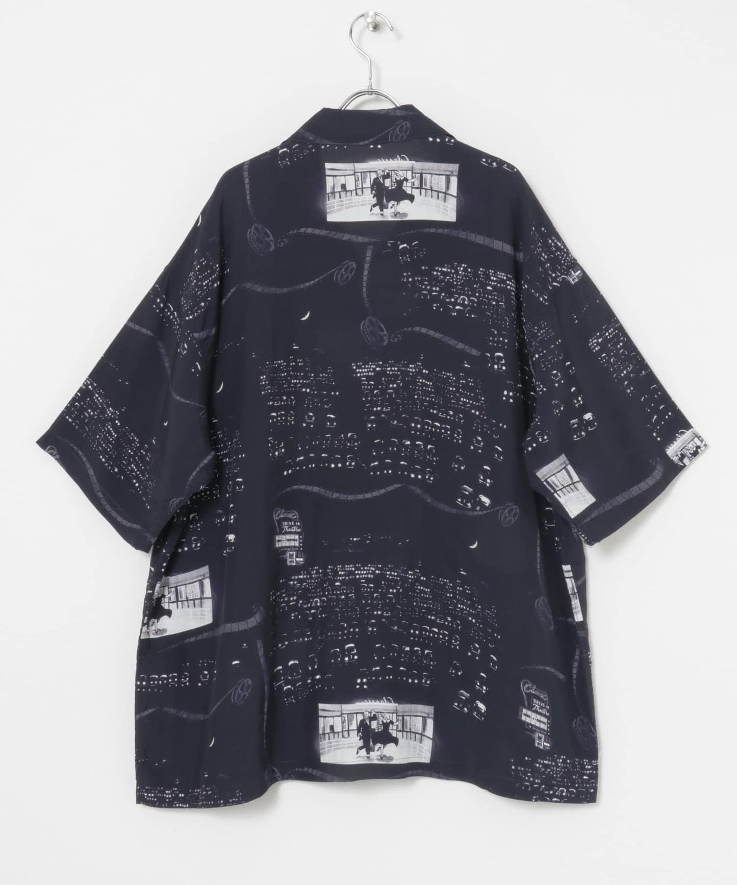 PORTER CLASSIC ALOHA SHIRTS DRIVEIN THEATER