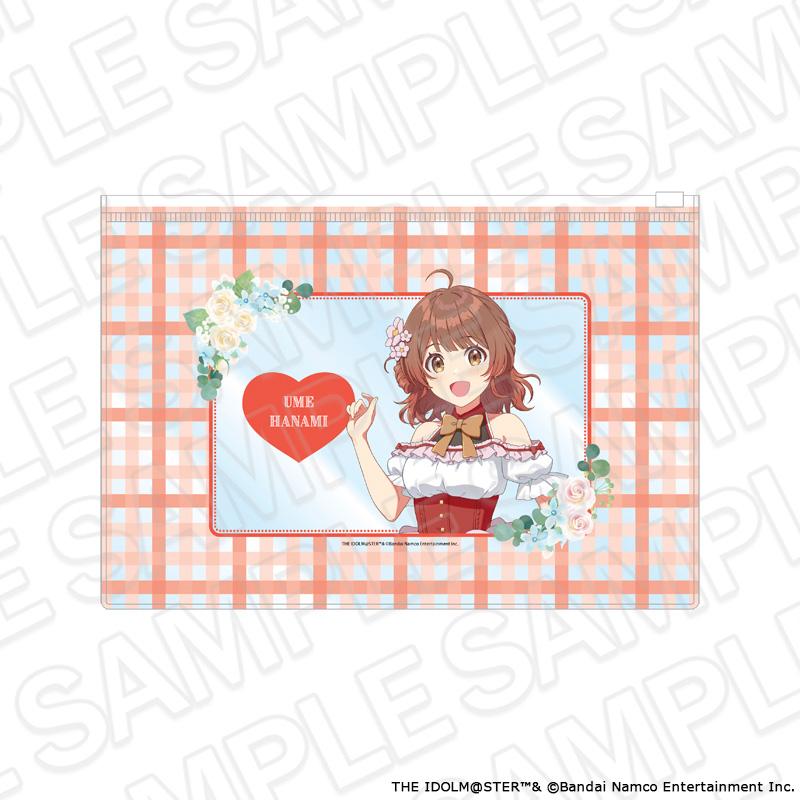 學園アイドルマスター（學園偶像大師） 花海佑芽 floral dress ver. 透明收納包