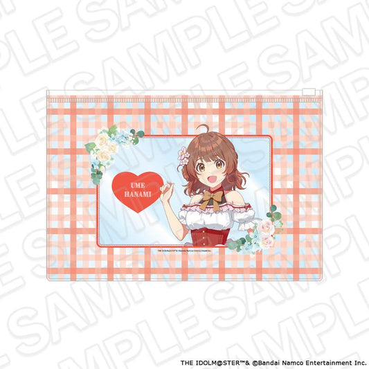 學園アイドルマスター（學園偶像大師） 花海佑芽 floral dress ver. 透明收納包