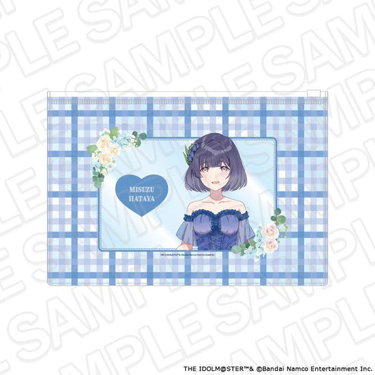 學園アイドルマスター（學園偶像大師） 秦谷美鈴 floral dress ver. 透明收納包