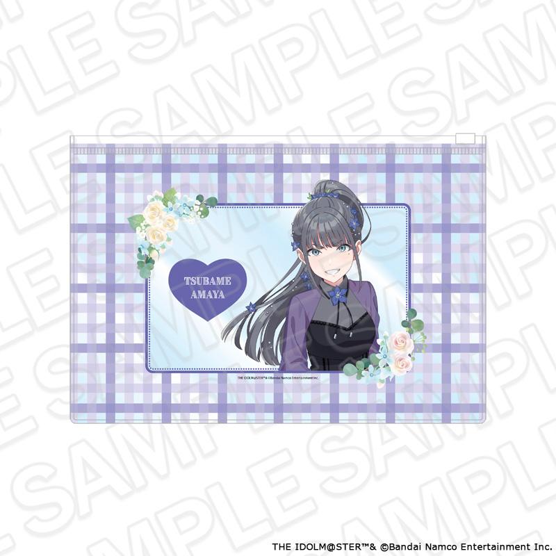 學園アイドルマスター（學園偶像大師） 雨夜燕 透明收納包 floral dress ver.