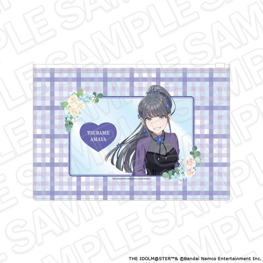 學園アイドルマスター（學園偶像大師） 雨夜燕 透明收納包 floral dress ver.