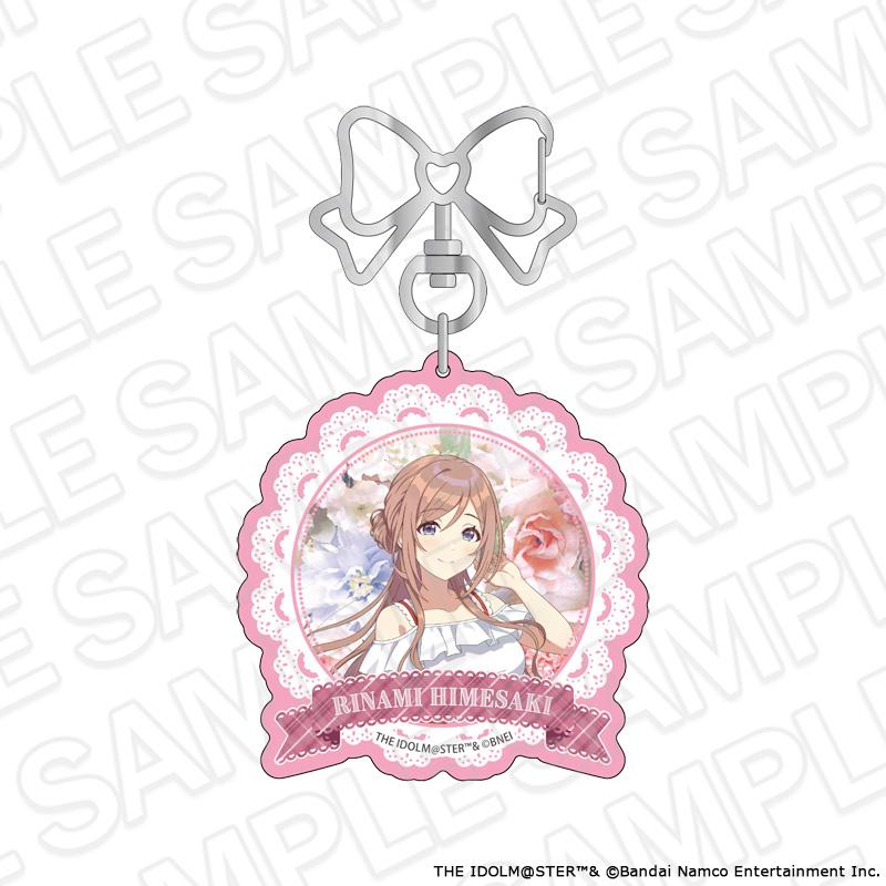 學園アイドルマスター（學園偶像大師） 姬崎莉波 floral dress ver. 亞克力鑰匙扣