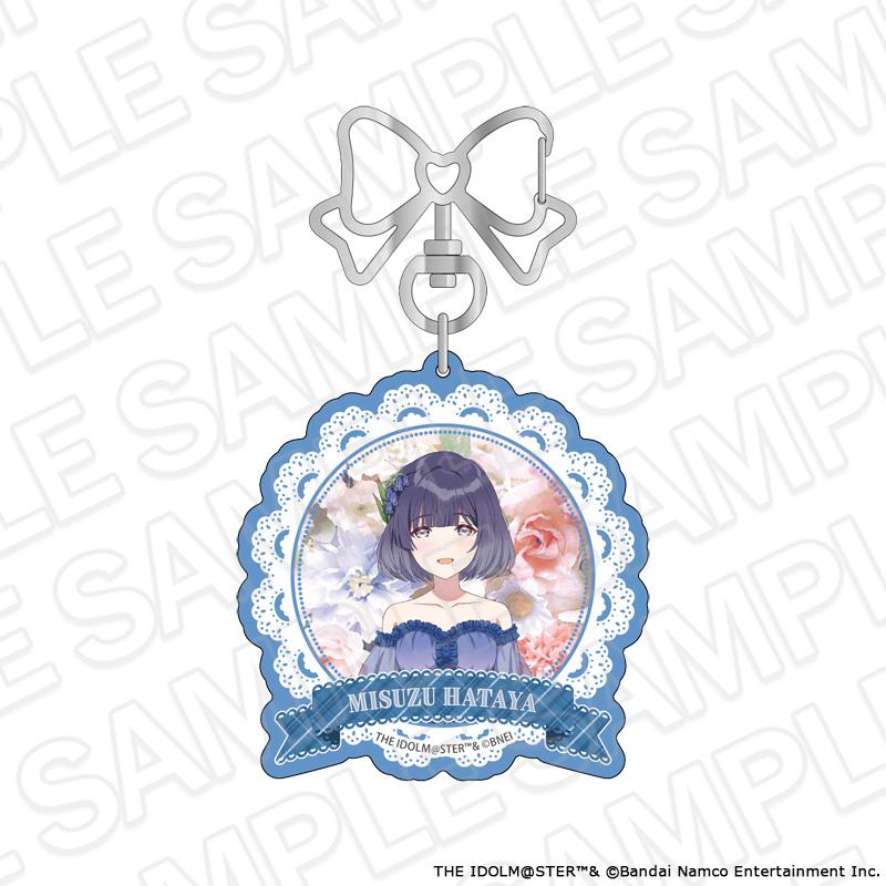 學園アイドルマスター（學園偶像大師） 秦谷美鈴 floral dress ver. 亞克力鑰匙扣