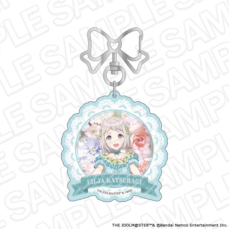 學園アイドルマスター（學園偶像大師） 葛城リーリヤ floral dress ver. 亞克力鑰匙扣