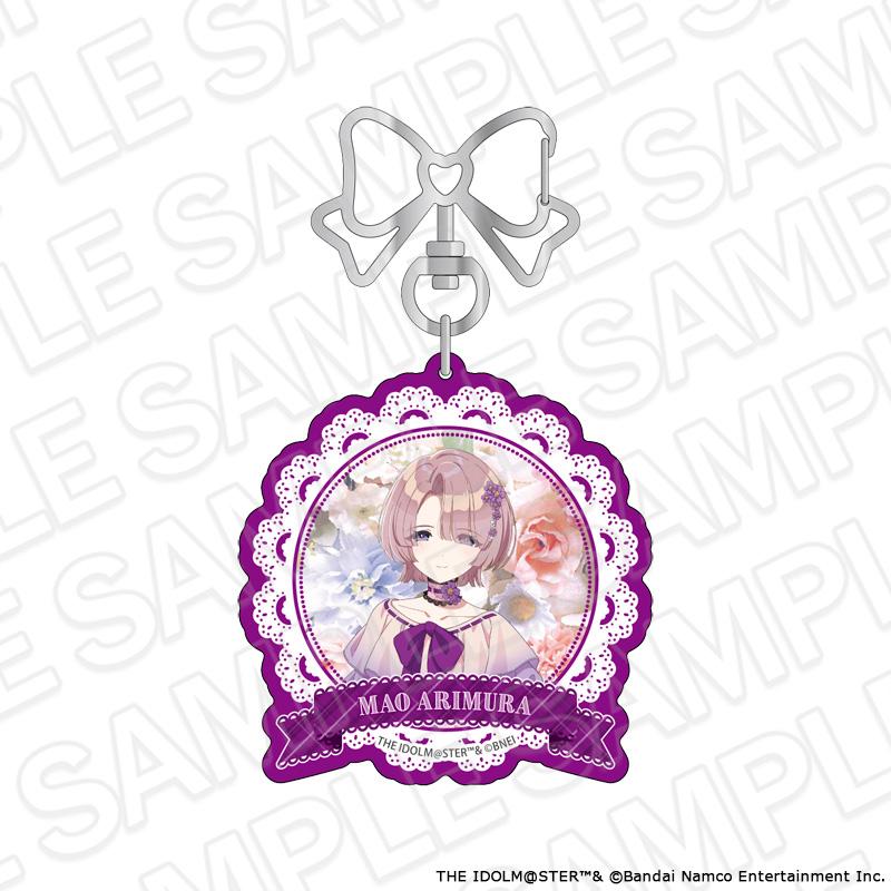 學園アイドルマスター（學園偶像大師） 有村麻央 floral dress ver. 亞克力鑰匙扣