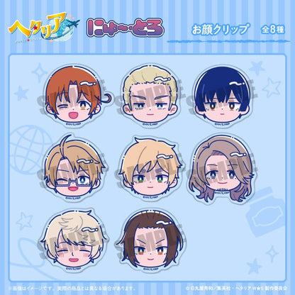 ヘタリア World★Stars（黑塔利亞 World★Stars） 紐特羅系列 第二彈 美國 臉部夾 D款
