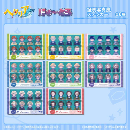 ヘタリア World★Stars（黑塔利亞 World★Stars） 紐特羅系列 第二彈 意大利 證件照風貼紙 A款