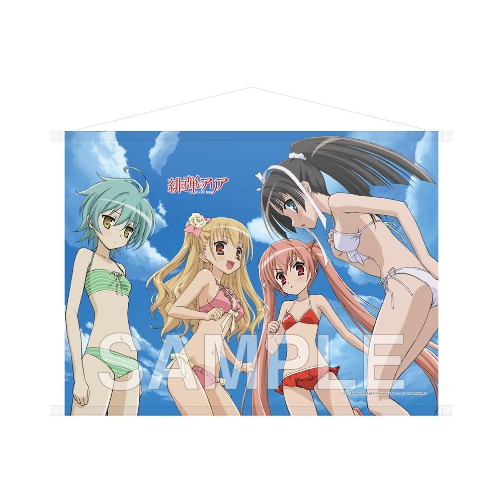 緋弾のアリア（緋彈的亞里亞） B2掛畫 系列動畫化15週年紀念ver. 集合