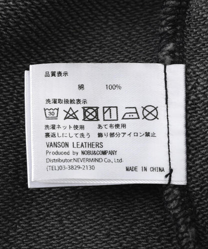 VANSON/バンソン 加絨八分 SWEAT SHORTS