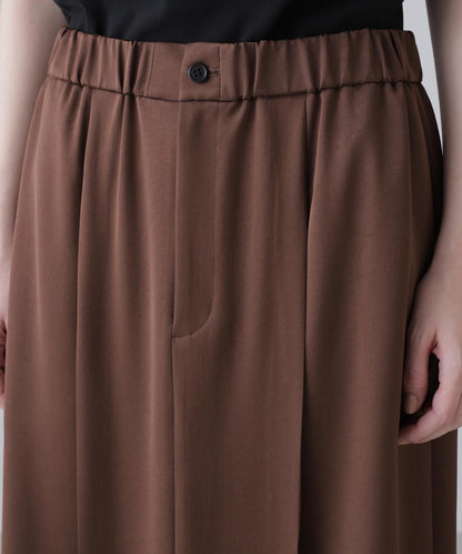透明緞面半身裙