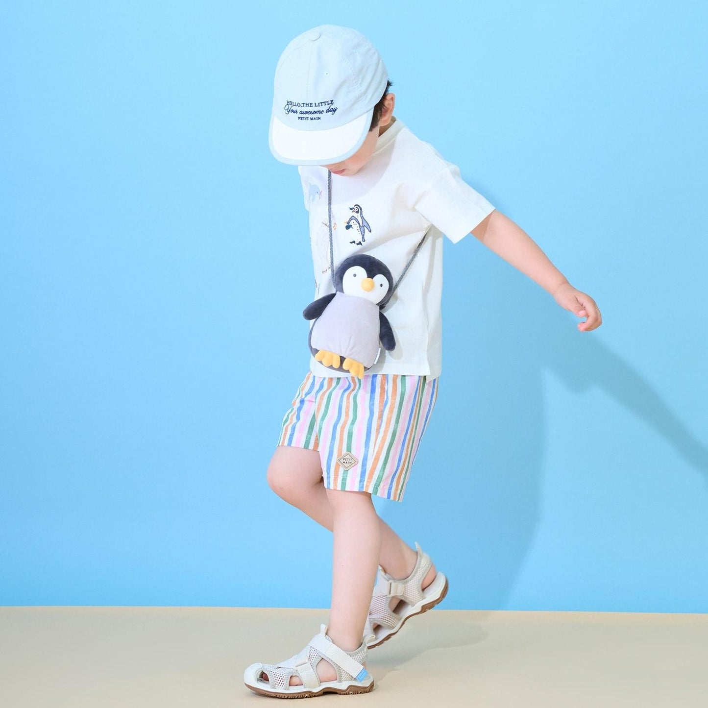 海洋毛絨斜挎包