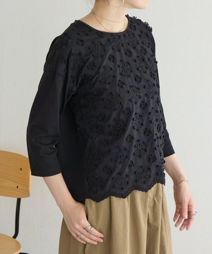 立體刺繡針織衫