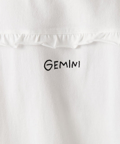 【GEMINI】 後背荷葉邊剪裁上衣