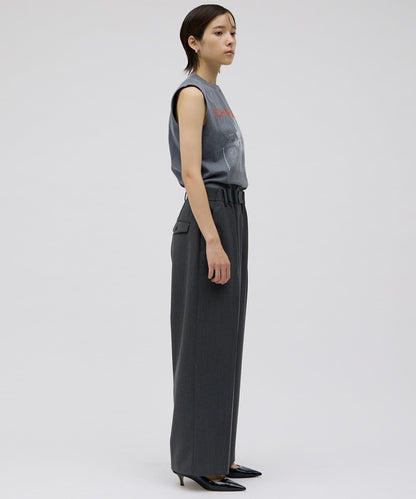 GEMINI 褶皺長褲