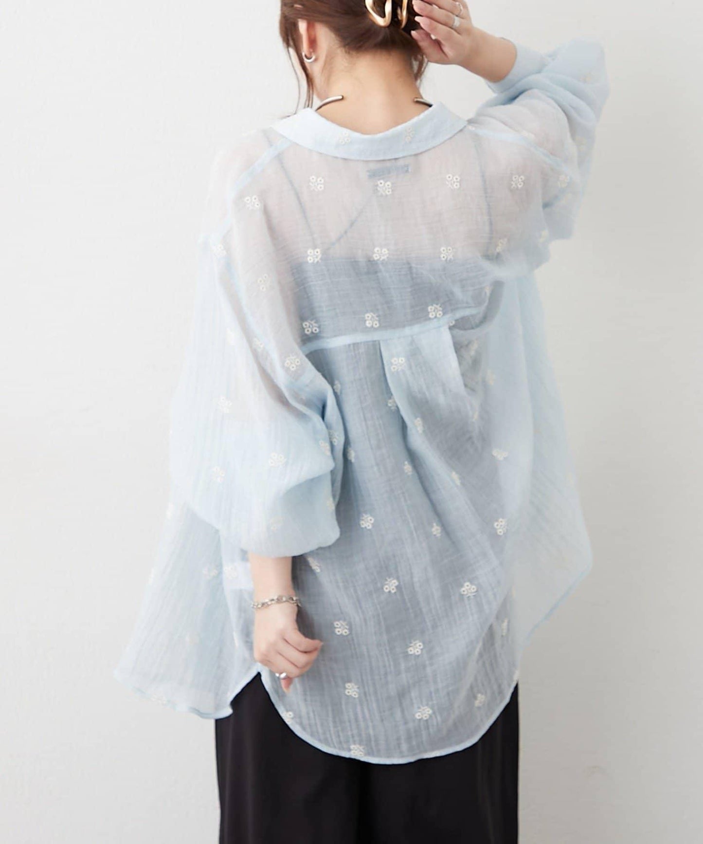 刺繡大版襯衫