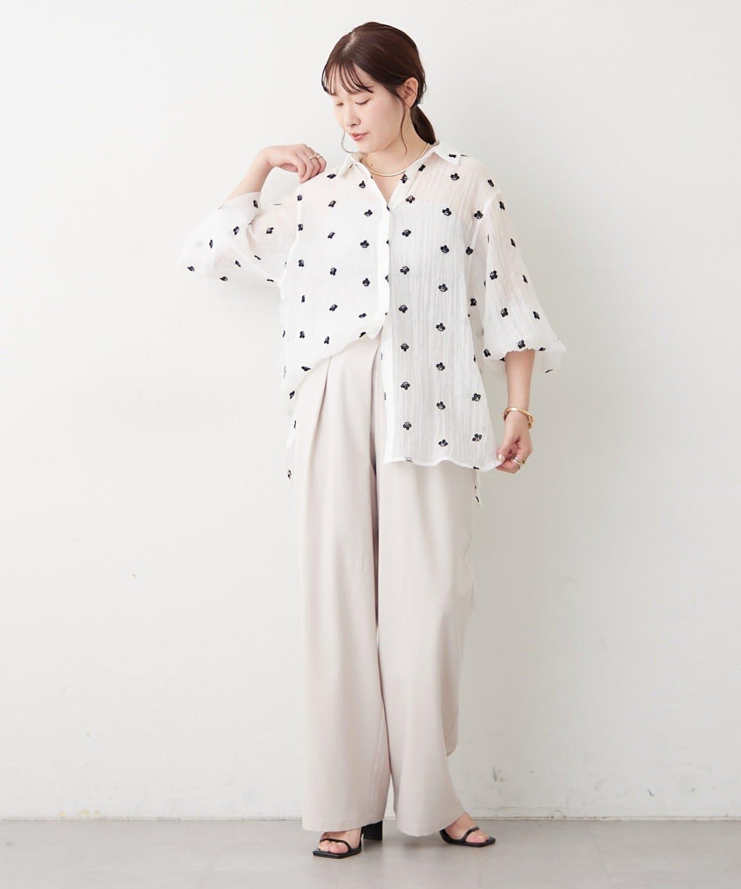 刺繡大版襯衫