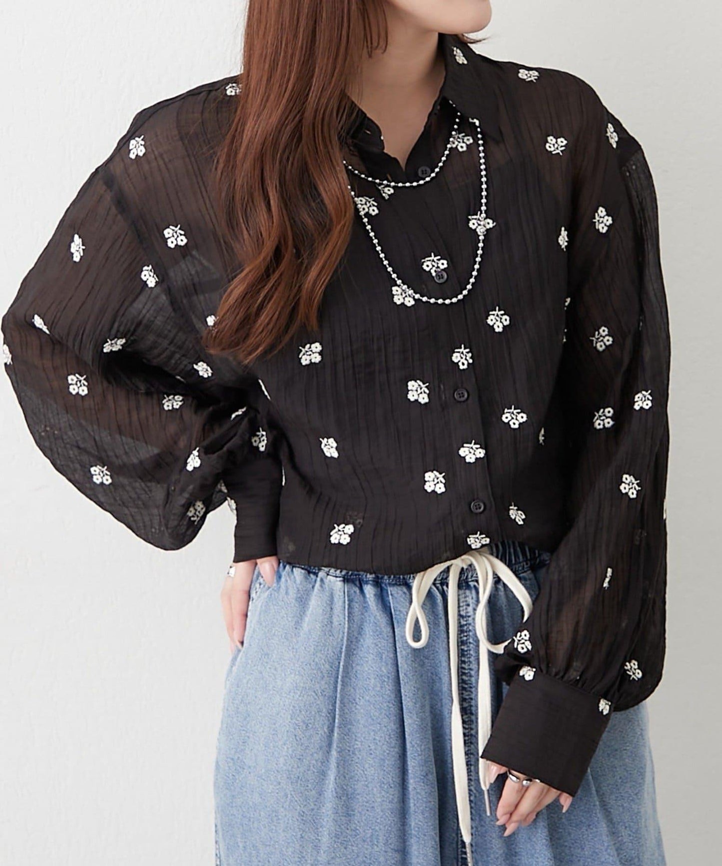 刺繡大版襯衫
