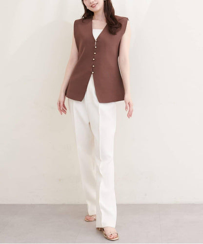 natural couture 金釦針織馬甲