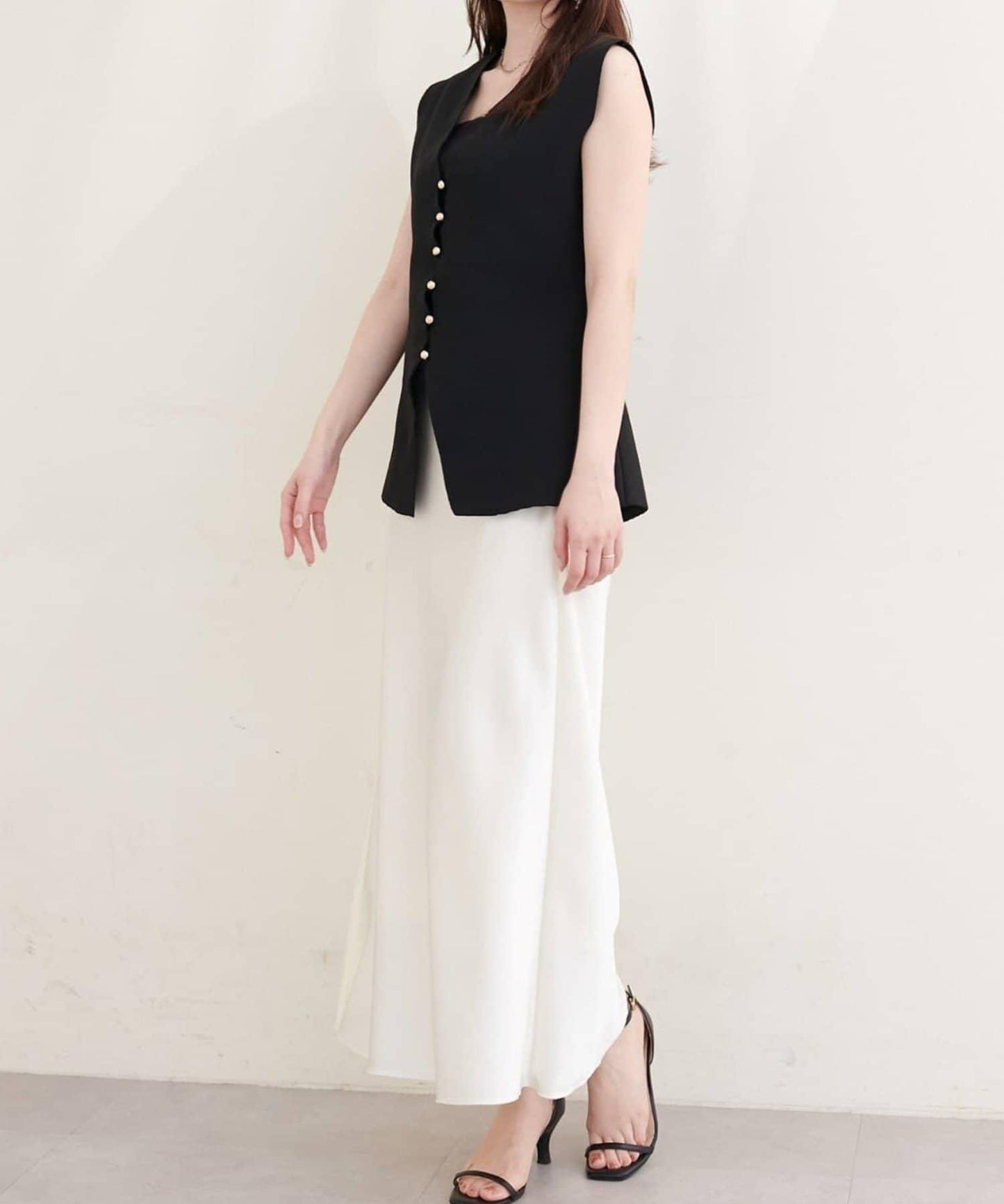 natural couture 金釦針織馬甲