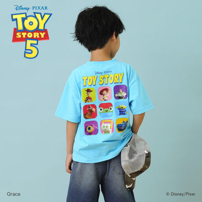 DISNEY/PIXAR トイ・ストーリー（玩具總動員） 集合藝術 寬鬆短袖T恤