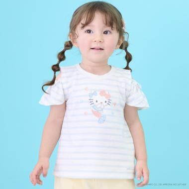 三麗鷗角色 冷感露肩印花短袖T恤