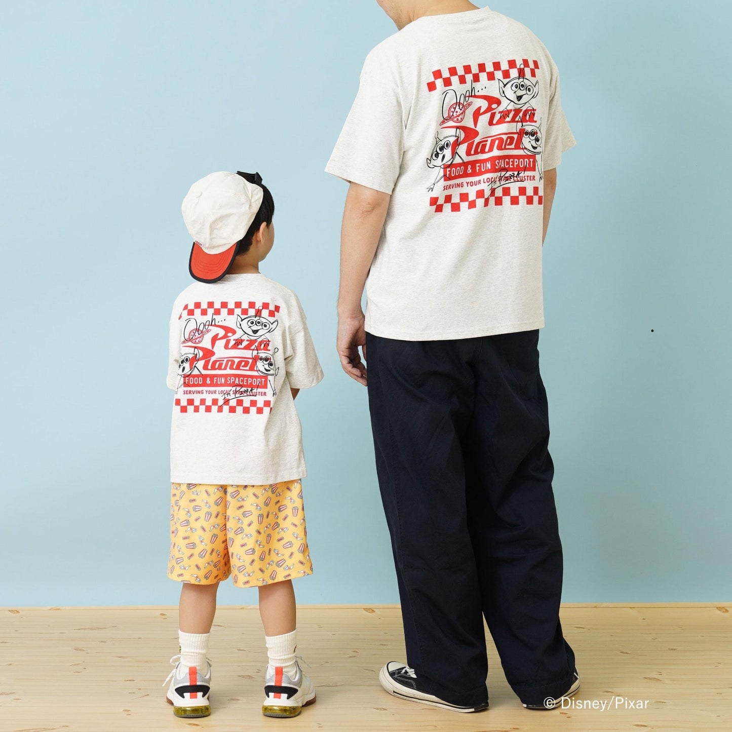 【DISNEY/PIXAR】トイ・ストーリー（玩具總動員） 外星人 寬鬆短袖T恤