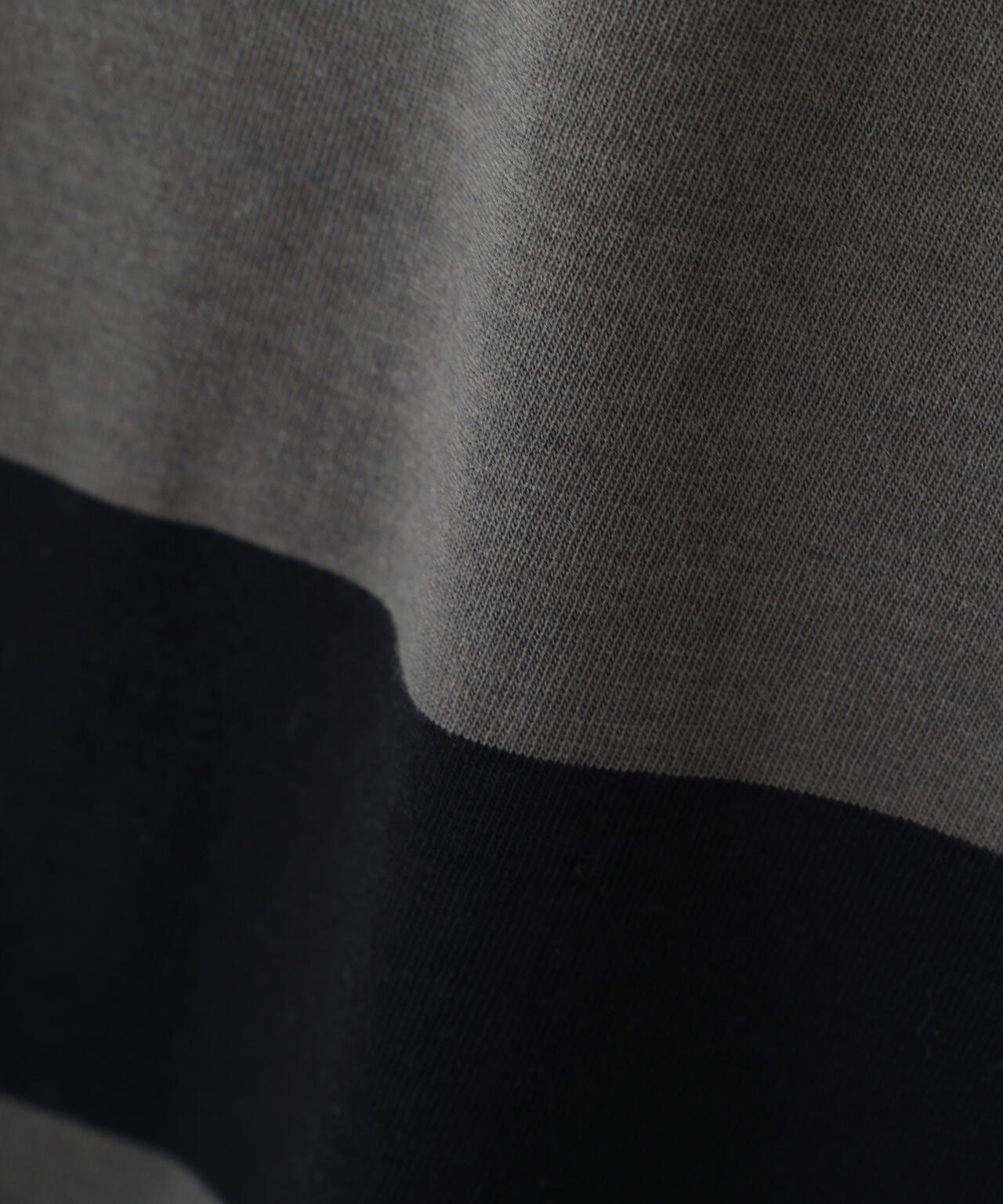 O.G. BORDER HENLEY LS T-SHIRT 條紋亨利領長袖T恤