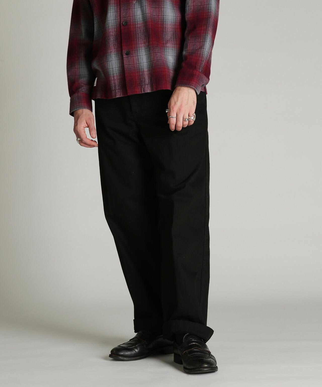 HERRINGBONE TROUSERS 人字紋長褲