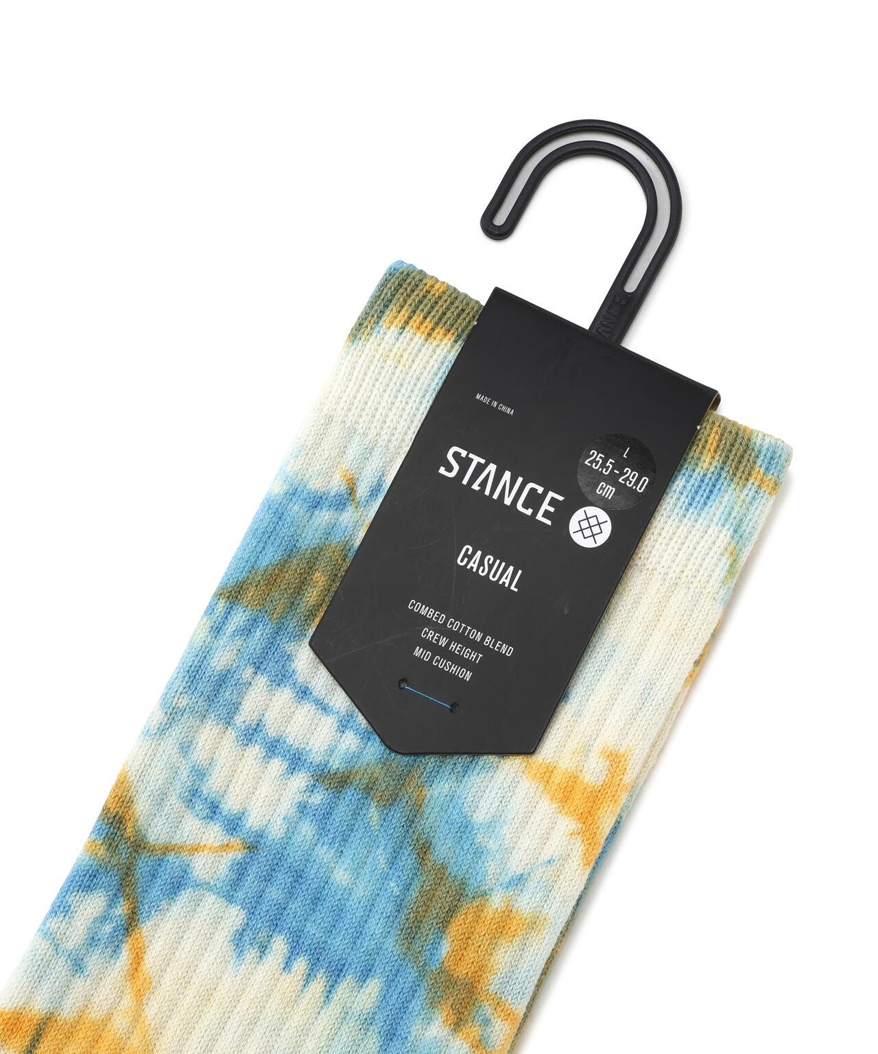 STANCE SPOTTY DYE CREW 襪子