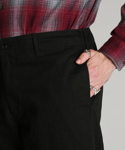 HERRINGBONE TROUSERS 人字紋長褲