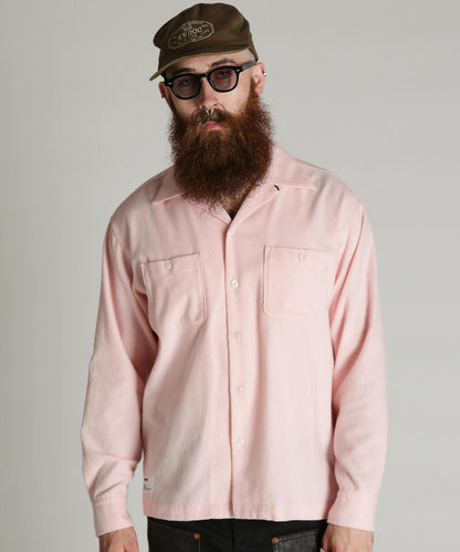 HV SHIRT PLAIN 亨普粘膠 純色襯衫