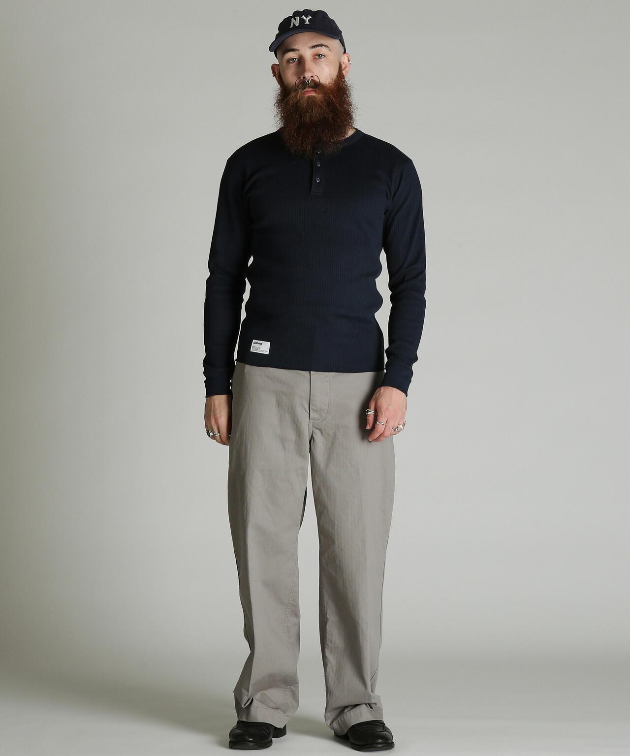 HERRINGBONE TROUSERS 人字紋長褲