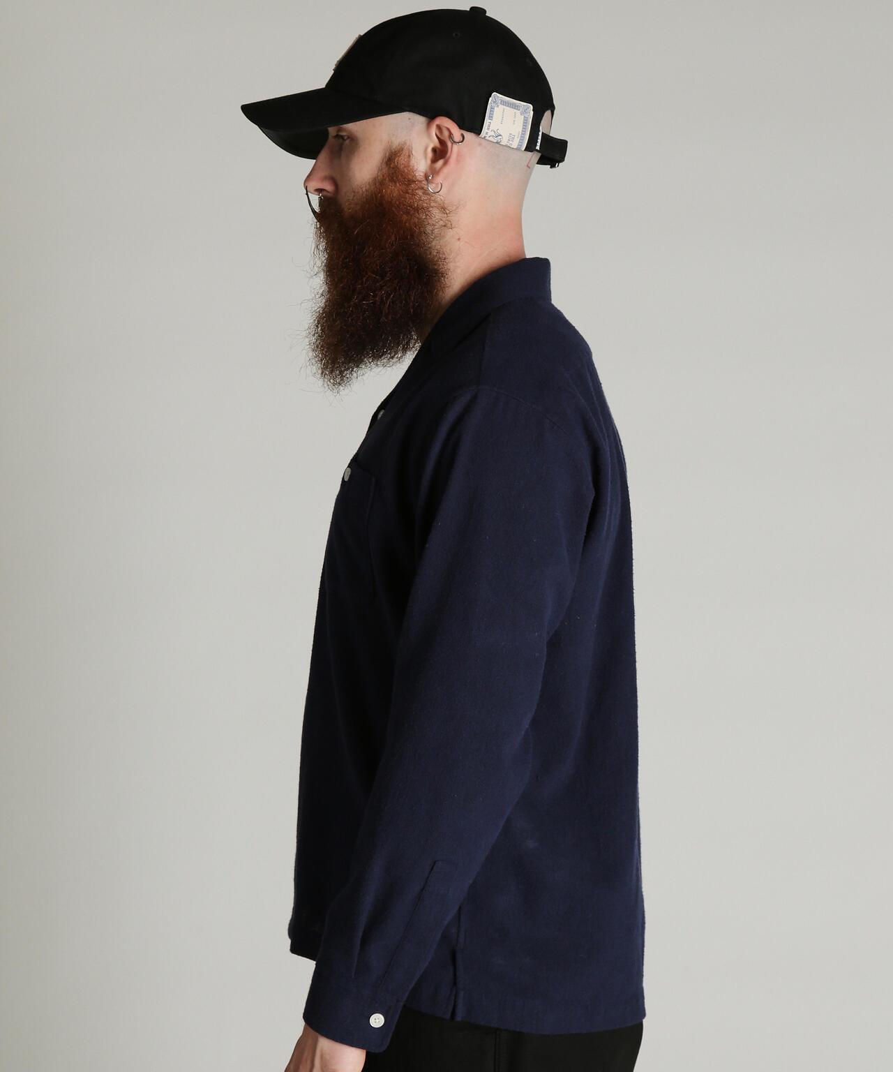HV SHIRT PLAIN 亨普粘膠 純色襯衫