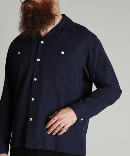 HV SHIRT PLAIN 亨普粘膠 純色襯衫