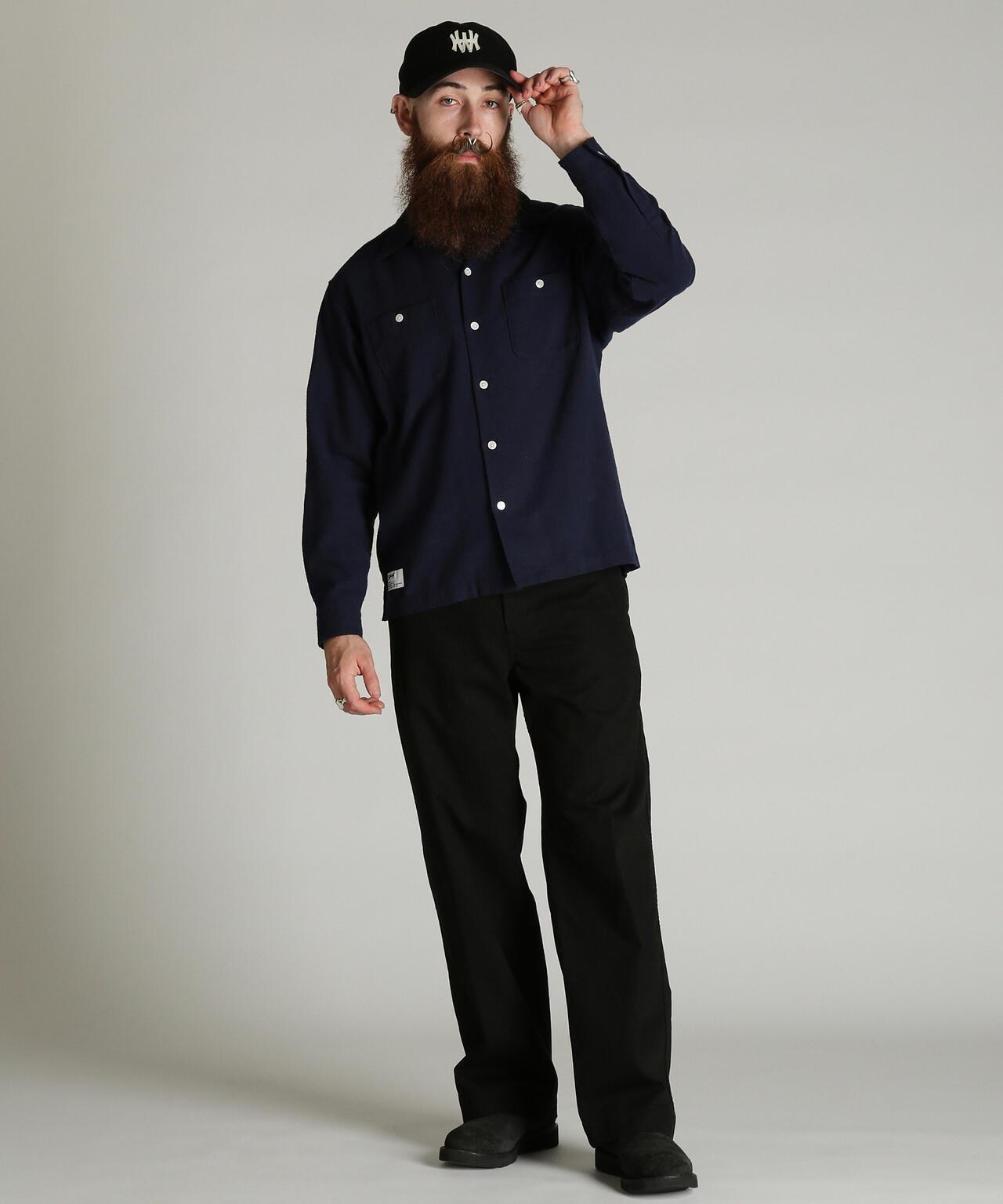 HV SHIRT PLAIN 亨普粘膠 純色襯衫