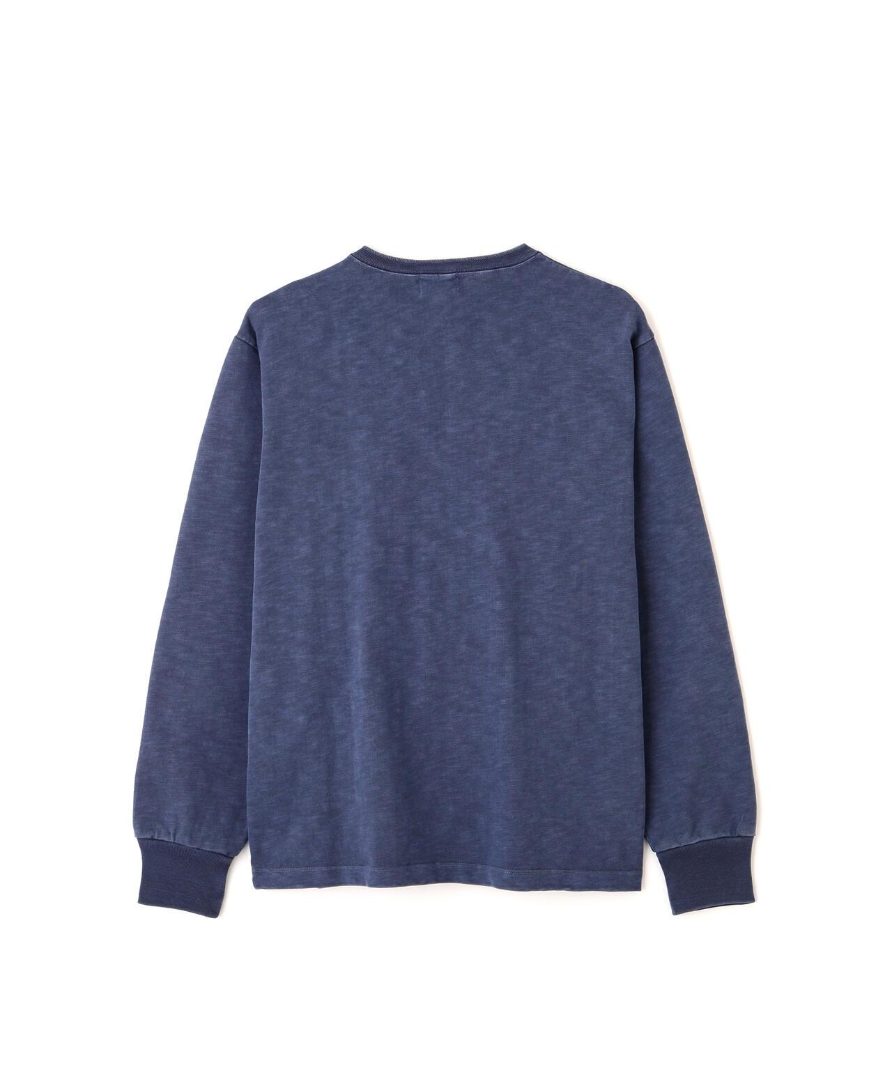 SLUB HENLEY LS T-SHIRT 亨利領長袖T恤