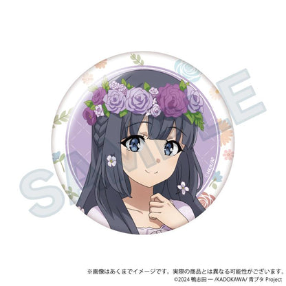 青春ブタ野郎シリーズ（青春豬頭少年系列） 花冠ver. 牧之原翔子 ちょいデカ徽章