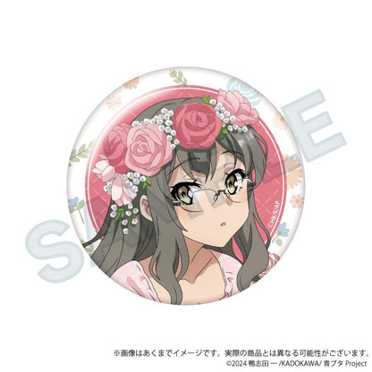 青春ブタ野郎シリーズ（青春豬頭少年系列） 花冠ver. 雙葉理央 ちょいデカ徽章