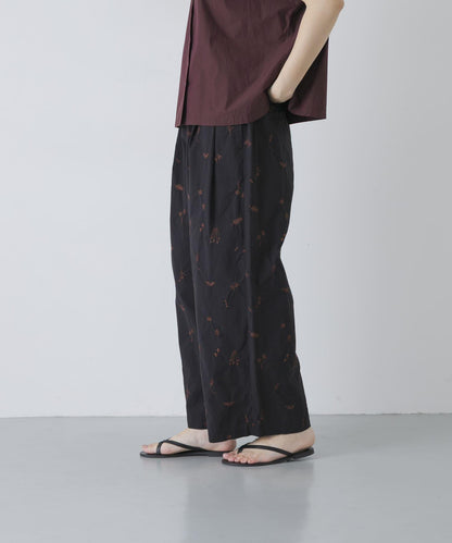 刺繡長褲