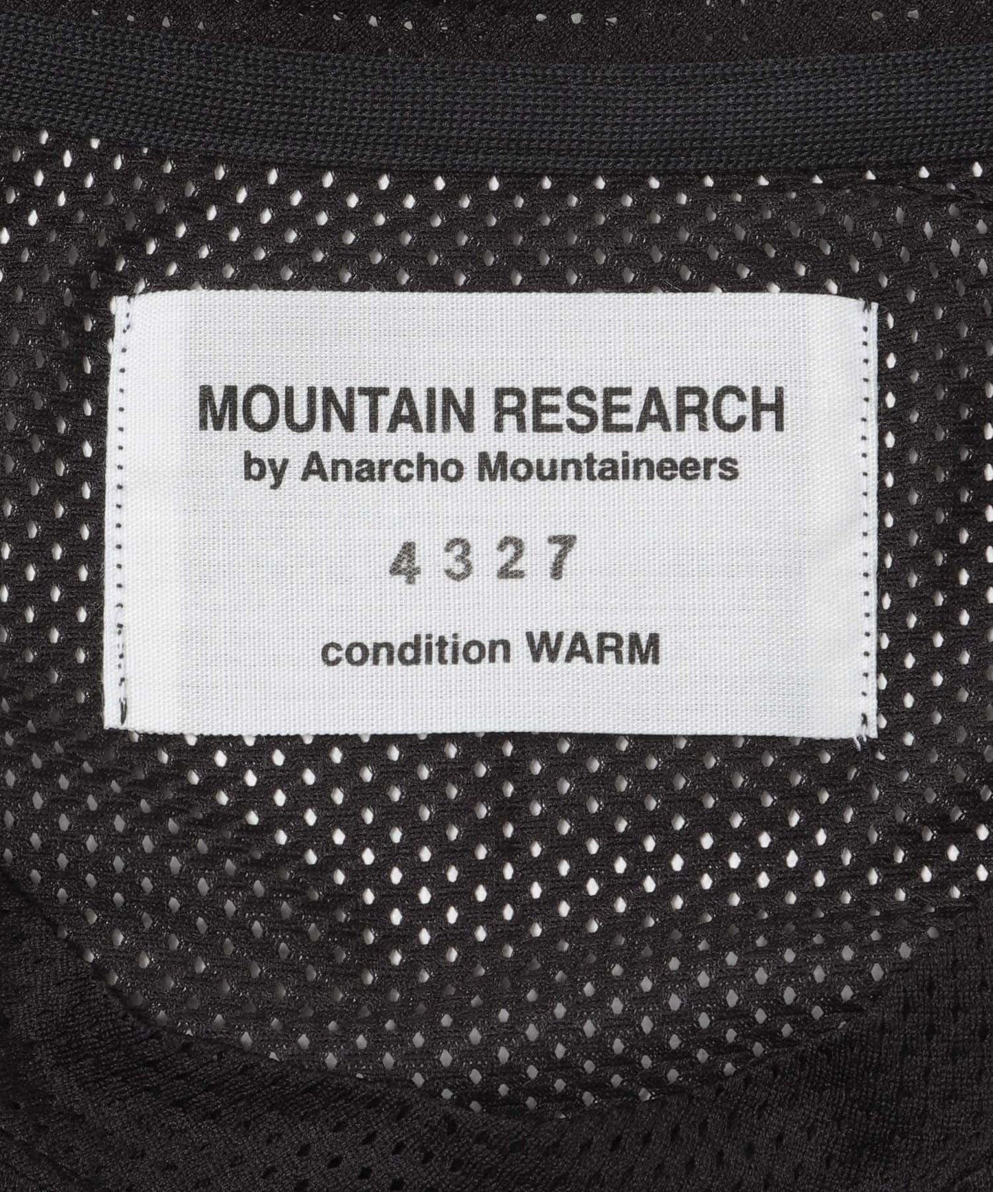 mountain research Mesh B.B. 棒球帽