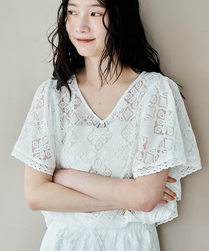 蕾絲襯衫