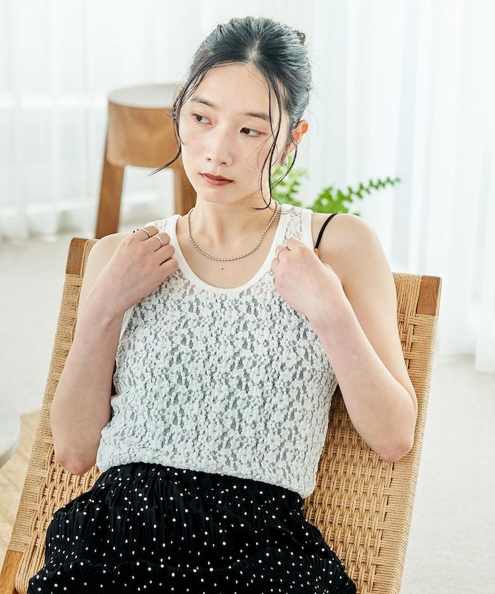 蕾絲背心