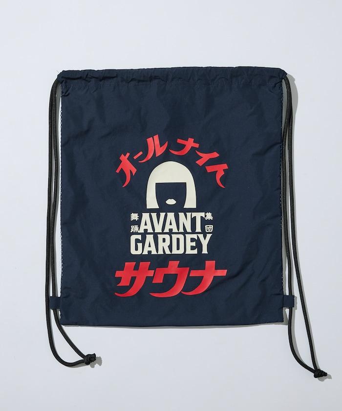 アバンギャルディ × SAUVENIR × FREAK'S STORE 聯名 オールナイトサウナ KANNAIGI 附帶抽繩包 加絨衛衣套裝