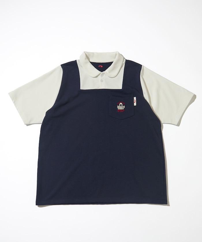 アバンギャルディ×SAUVENIR×FREAK'S STORE 聯名 オールナイトサウナ KANNAIGI 制服TEE＆褲子＆束口袋 套裝 [加絨]
