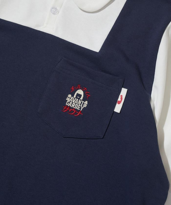 アバンギャルディ×SAUVENIR×FREAK'S STORE 聯名 オールナイトサウナ KANNAIGI 制服TEE＆褲子＆束口袋 套裝 [加絨]