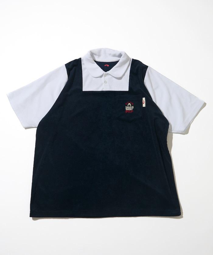 アバンギャルディ×SAUVENIR×FREAK'S STORE 聯名 オールナイトサウナ KANNAIGI 制服TEE&半身裙&雙肩包 套裝[毛圈]