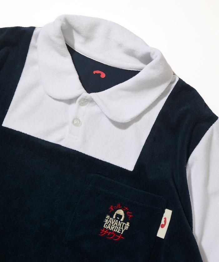 アバンギャルディ×SAUVENIR×FREAK'S STORE 聯名 オールナイトサウナ KANNAIGI 制服TEE&半身裙&雙肩包 套裝[毛圈]